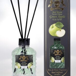 Odświeżacz z patyczkami ZIELONE JABŁKO GOLDEN SILVA 150 ml